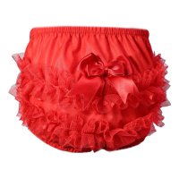 FP20-R: Red Frilly Pant (0-18 Months)